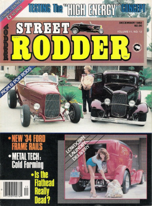 STREET RODDER 1982 DEC - PROCESS & TECHNIQUES OF COLD METALWORKING, RHS